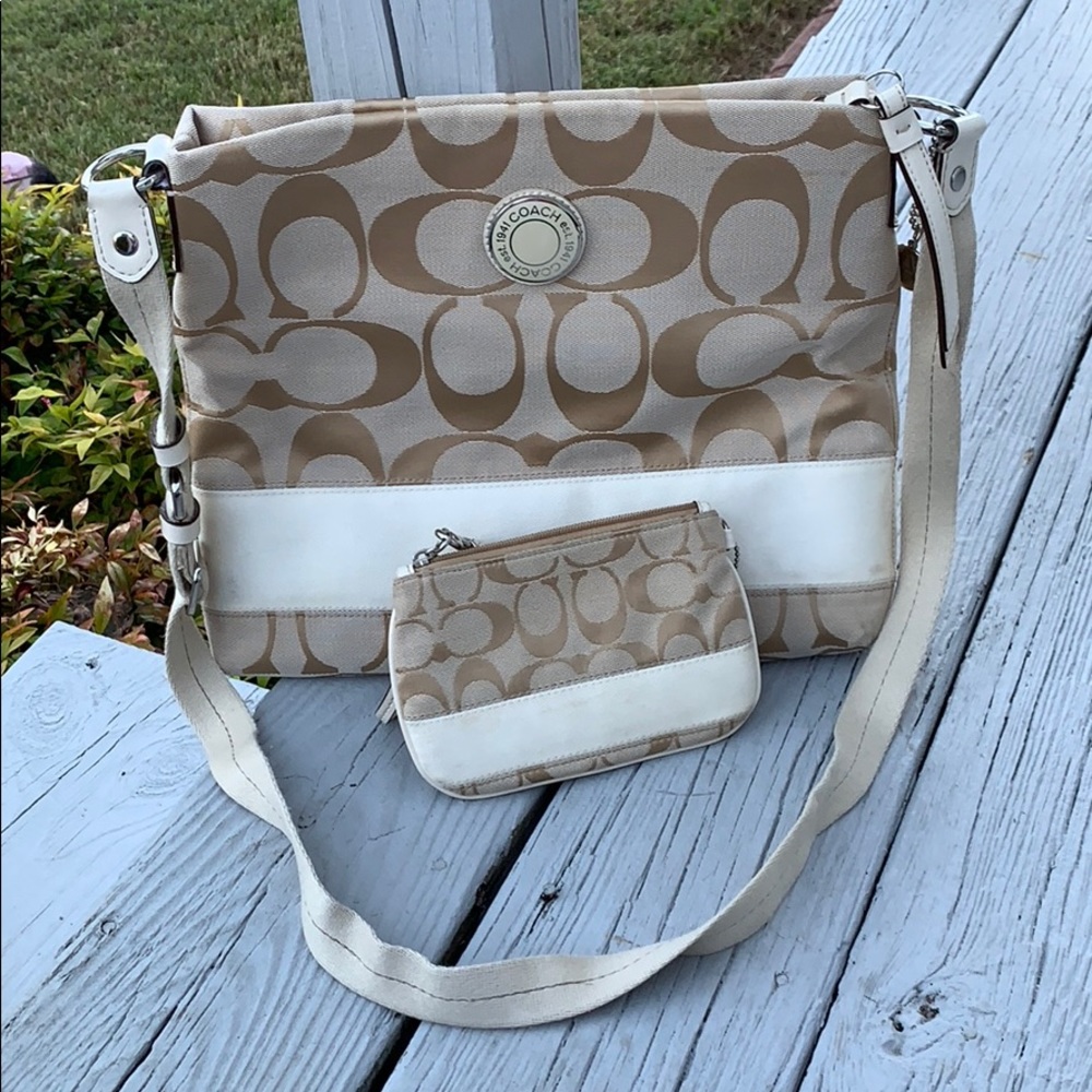 Coach crossbody and wallet